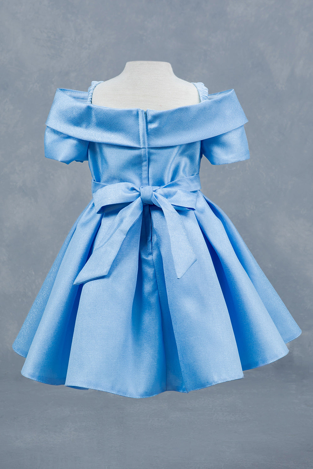 Sparkling Off Shoulder Neckline Girl Communion Dress by Cinderella Couture USA AS9177B