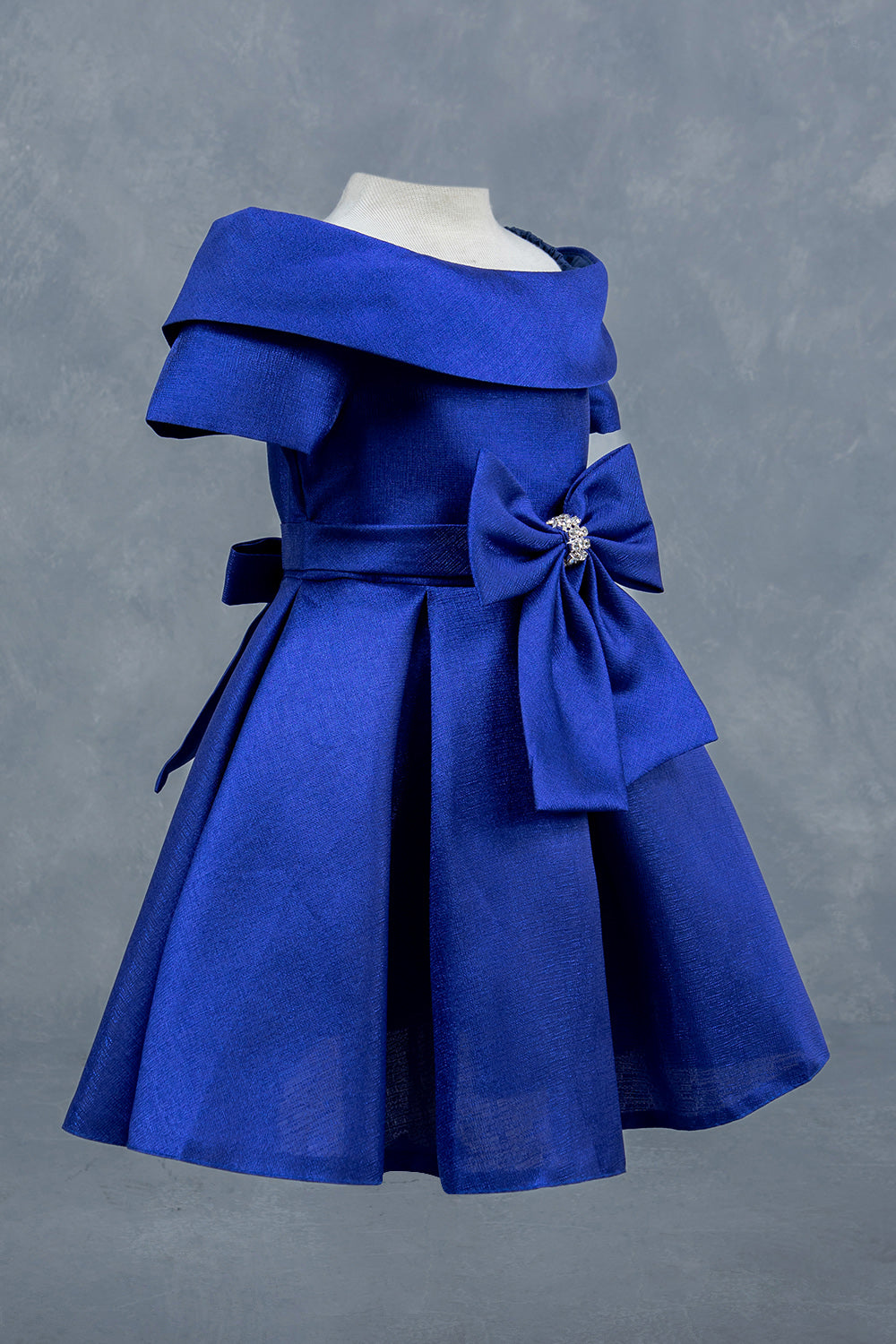 Sparkling Off Shoulder Neckline Girl Communion Dress by Cinderella Couture USA AS9177B