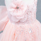 Sequins Layered Tulle A-Line Girl Communion Dress by Cinderella Couture USA AS9178