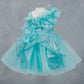 One Shoulder Sparkling Crystal Girl Communion Dress by Cinderella Couture USA AS9181B