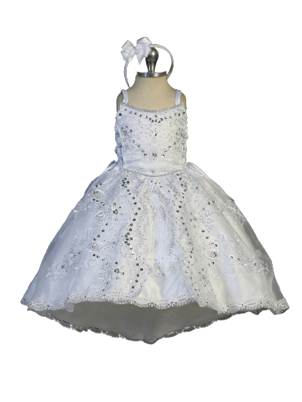 Flower Girl 2 Piece Baptism Dress by TIPTOP KIDS - AS2352