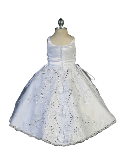 Flower Girl 2 Piece Baptism Dress by TIPTOP KIDS - AS2352