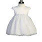 Flower Girl Lace Applique Elegant Baptism Dress by TIPTOP KIDS - AS2356