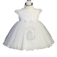 Flower Girl Cape Sleeved Embroidered Bodice Dress by TIPTOP KIDS - AS2358