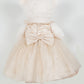 Teddy Bear with Beaded 3D Appliques Girl Communion Dress by Cinderella Couture USA ASBR-8111