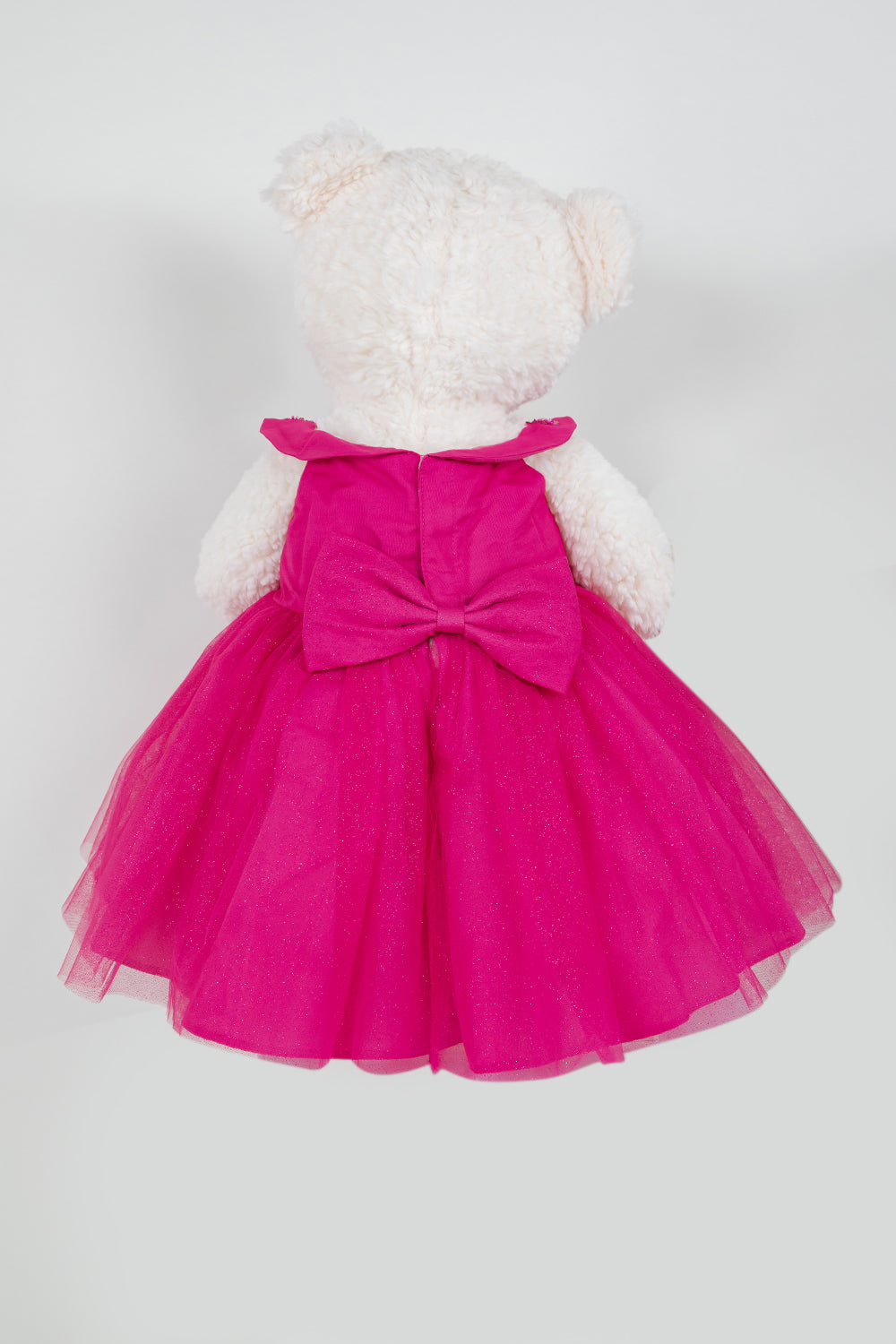 Teddy Bear with Beaded 3D Appliques Girl Communion Dress by Cinderella Couture USA ASBR-8111