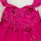 Teddy Bear with Beaded 3D Appliques Girl Communion Dress by Cinderella Couture USA ASBR-8111