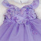 Teddy Bear with Beaded 3D Appliques Girl Communion Dress by Cinderella Couture USA ASBR-8111