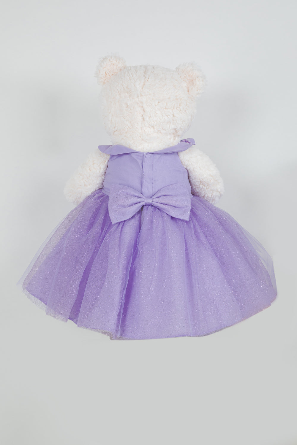Teddy Bear with Beaded 3D Appliques Girl Communion Dress by Cinderella Couture USA ASBR-8111