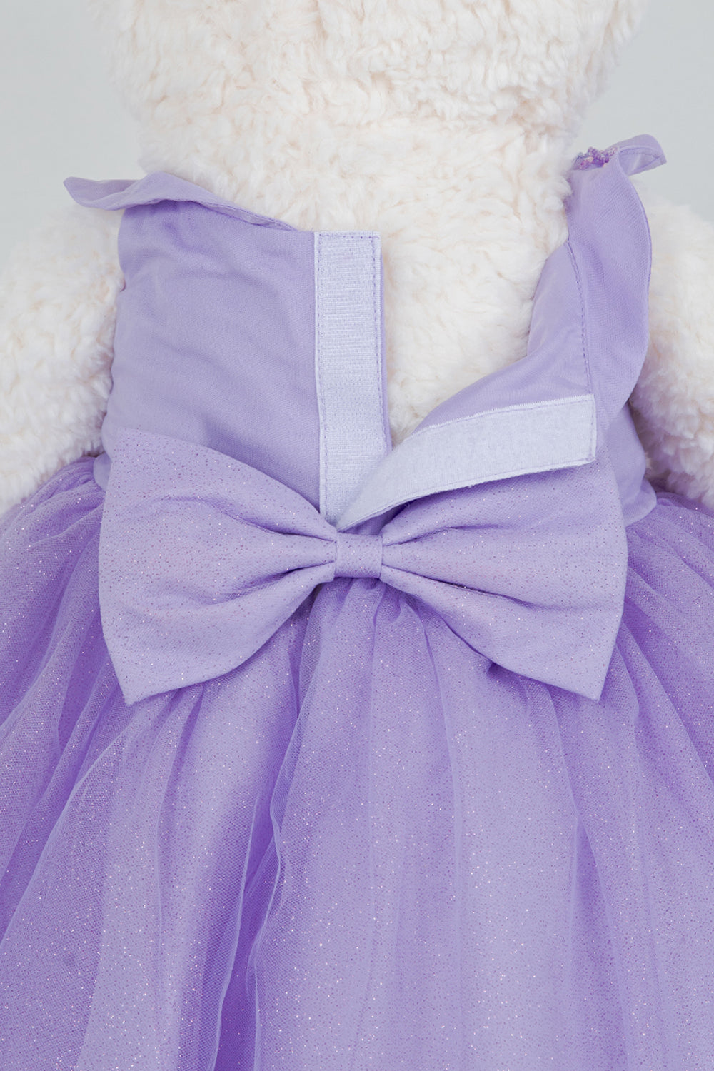 Teddy Bear with Beaded 3D Appliques Girl Communion Dress by Cinderella Couture USA ASBR-8111