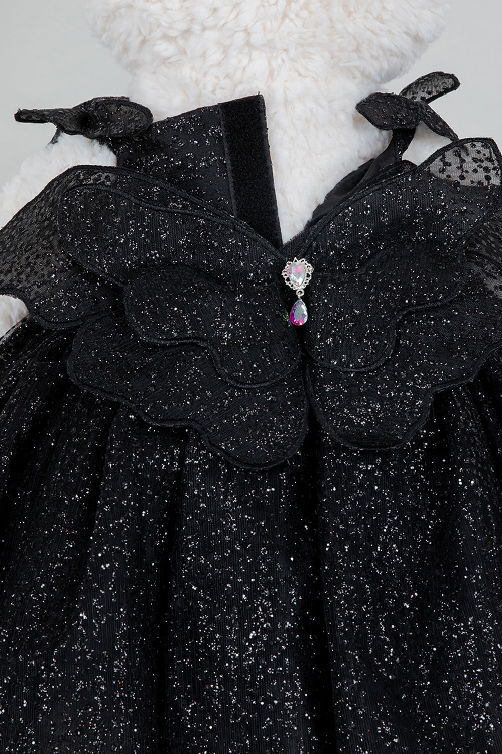 3D Appliques Sequin A-Line Girl Communion Dress by Cinderella Couture USA ASBR-8120