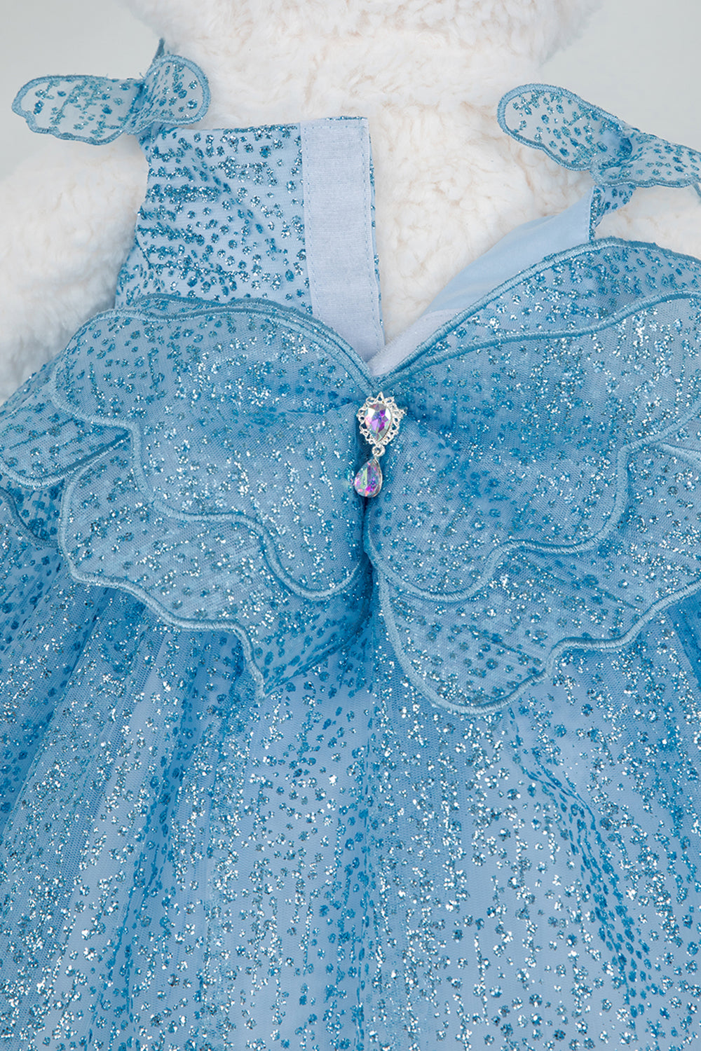 3D Appliques Sequin A-Line Girl Communion Dress by Cinderella Couture USA ASBR-8120