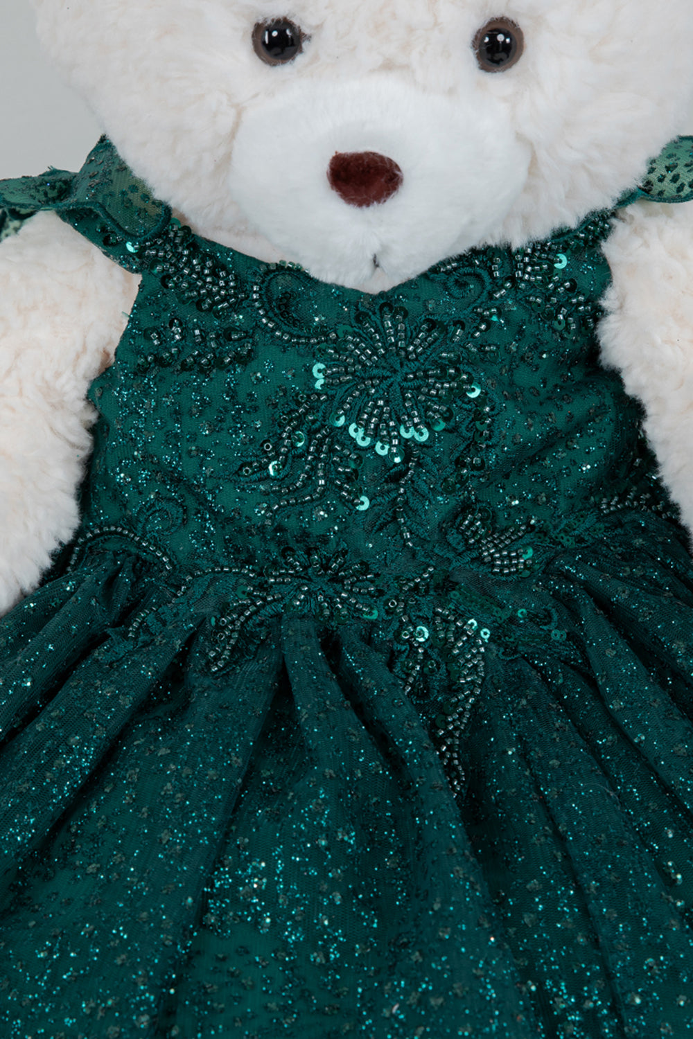 3D Appliques Sequin A-Line Girl Communion Dress by Cinderella Couture USA ASBR-8120