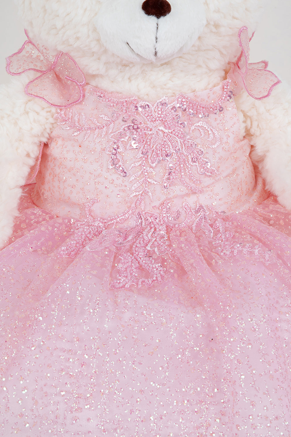 3D Appliques Sequin A-Line Girl Communion Dress by Cinderella Couture USA ASBR-8120