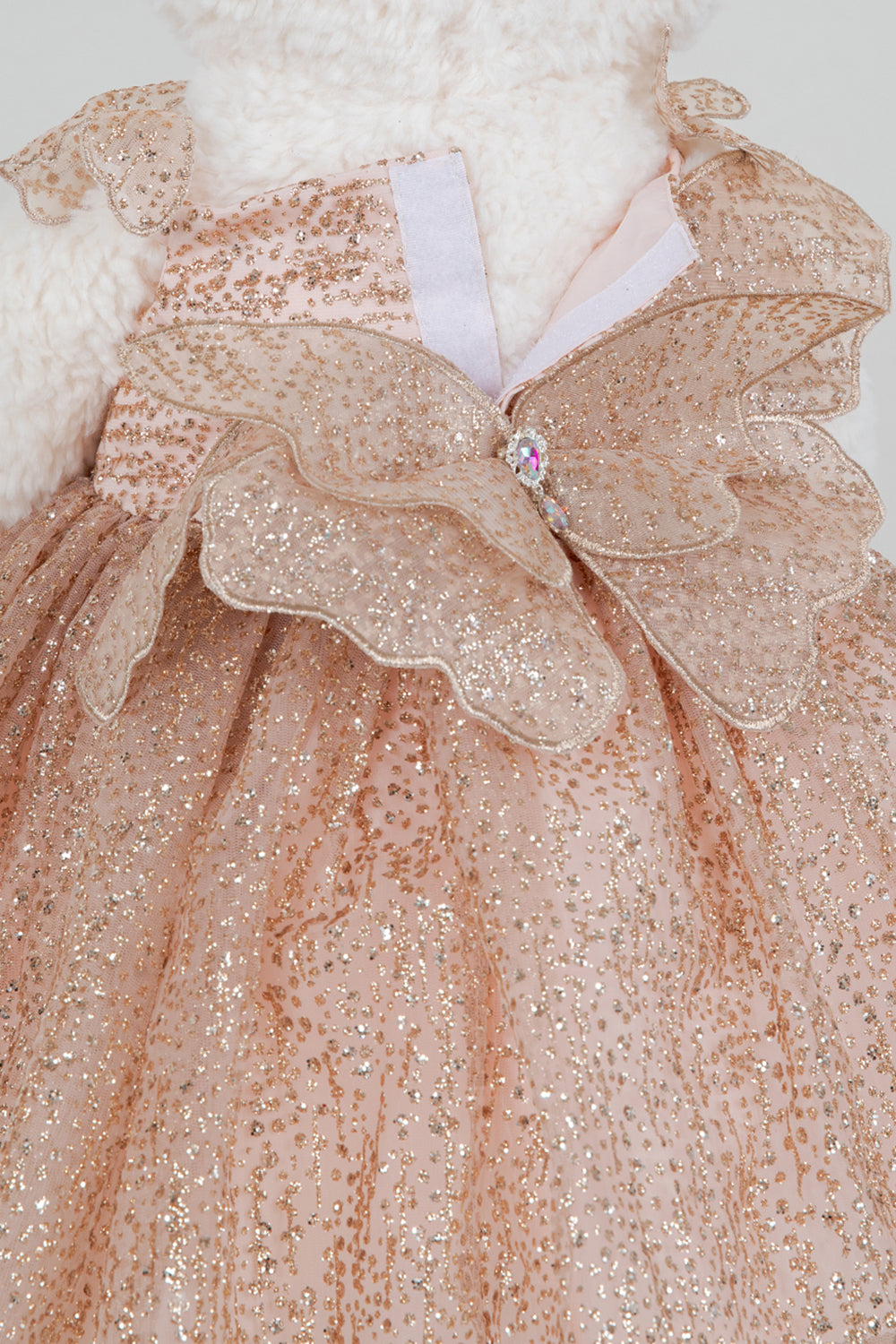 3D Appliques Sequin A-Line Girl Communion Dress by Cinderella Couture USA ASBR-8120