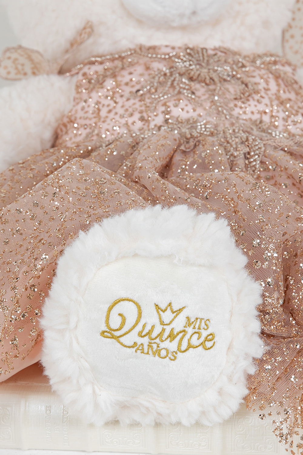 3D Appliques Sequin A-Line Girl Communion Dress by Cinderella Couture USA ASBR-8120