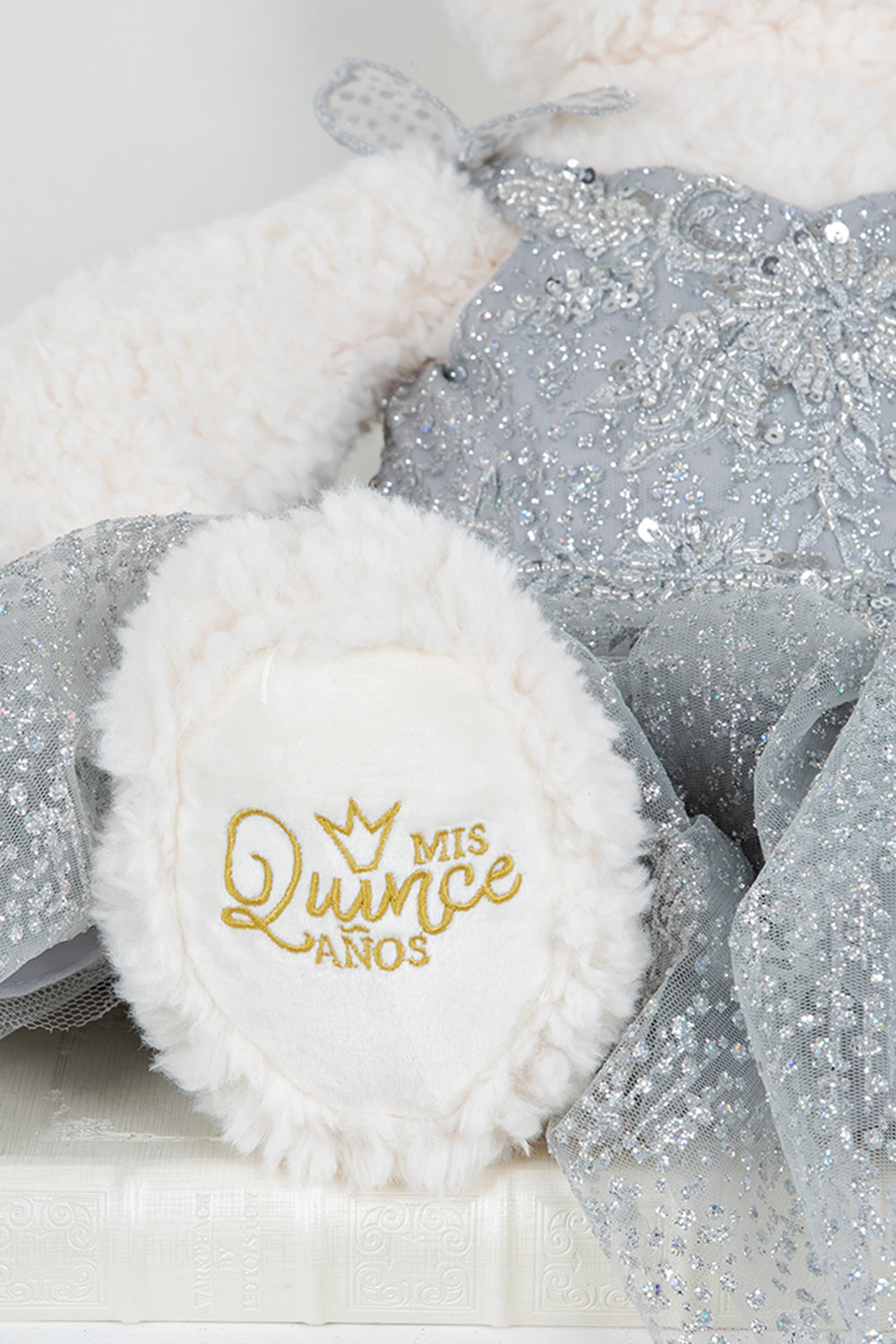 3D Appliques Sequin A-Line Girl Communion Dress by Cinderella Couture USA ASBR-8120