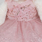 Teddy Bear V-Neckline Tulle Girl Communion Dress by Cinderella Couture USA ASBR-8270