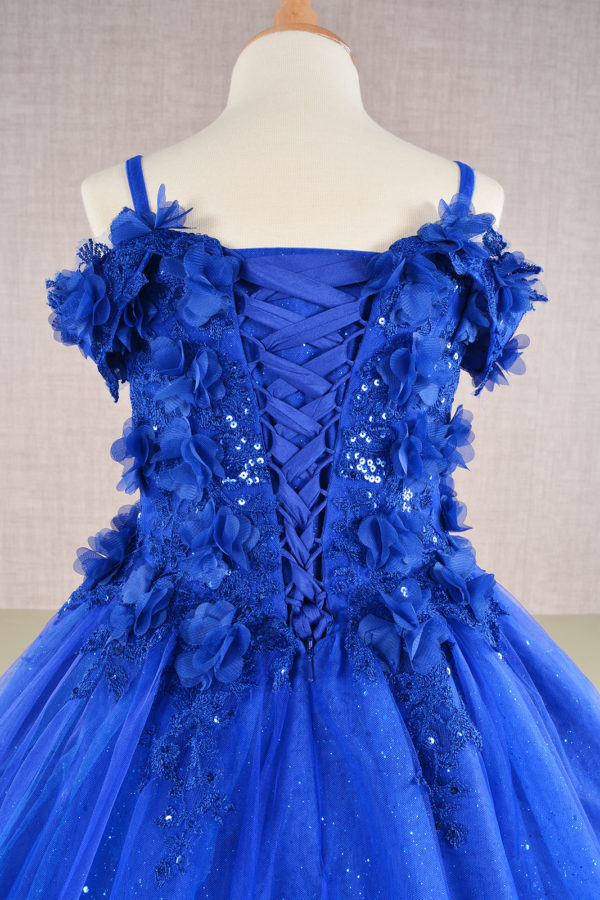 Váy đầm dạ hội công chúa thiết kế cao cấp tay viền đính ngọc cho bé gái  4-15t KD042 | Shopee Việt Nam