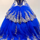 Sequin Off Shoulder Quinceanera Dress by Elizabeth K - GL3184