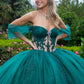 Embellished Glittet Sweetheart Neckline Quinceanera Dress by GLS by Gloria - GL3502