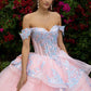 Sequin Off Shoulder Sweetheart Neckline Quinceanera Dress by GLS by Gloria - GL3517