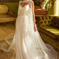 Embroidery V-Neckline Trumpet Women Bridal Dress by GLS by Gloria - GL3532 - Special Occasion/Curves