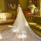 Embroidery V-Neckline Trumpet Women Bridal Dress by GLS by Gloria - GL3532 - Special Occasion/Curves