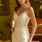 Embroidery V-Neckline Trumpet Women Bridal Dress by GLS by Gloria - GL3532 - Special Occasion/Curves