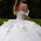 Embellished Cut-Away Shoulder Quinceanera Dress by GLS by Gloria - GL3553