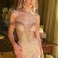 Sequin Off Shoulder Trumpet Women Formal Dress by GLS by Gloria - GL3560 - Special Occasion/Curves