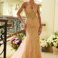 Embellished Off Shoulder Mermaid Women Formal Dress by Elizabeth K - GL3563 - Special Occasion/Curves