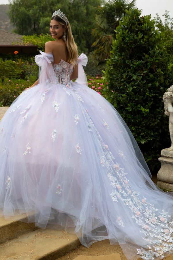 Embellished Sweetheart Neckline Quinceanera Dress by GLS by Gloria - GL3570