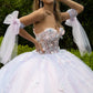 Embellished Sweetheart Neckline Quinceanera Dress by GLS by Gloria - GL3570