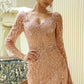 Sequin V-Neckline Leg Slit Women Formal Dress by GLS by Gloria - GL3575 - Special Occasion/Curves