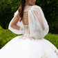 Embroidery Sweetheart Neckline Tulle Quinceanera Dress by GLS by Gloria - GL3578