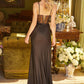 Embellished Spaghetti Strap Women Formal Dress by Elizabeth K - GL3595 - Special Occasion/Curves