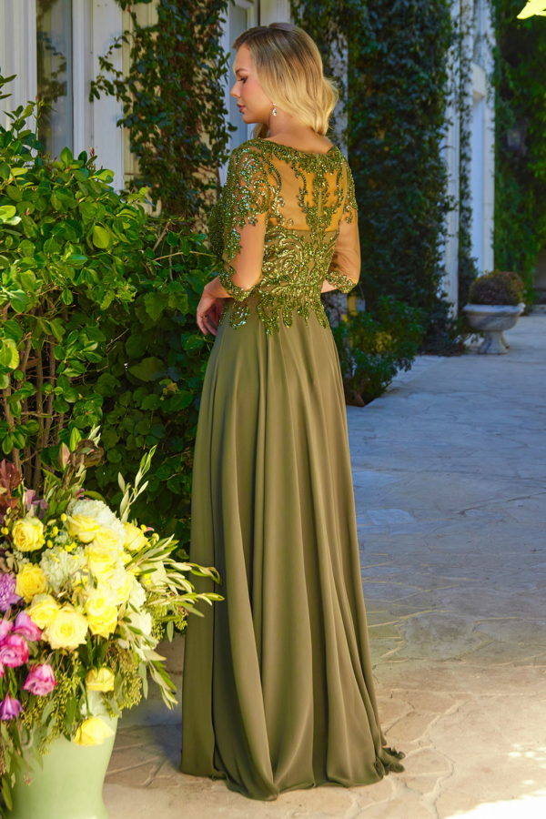 Elizabeth K GL3599 Prom Dress - Champagne