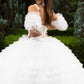 Applique 3D Butterfly V-Neckline Quinceanera Dress by GLS by Gloria - GL3610