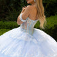 Sequin Off Shoulder Sweetheart Neckline Quinceanera Dress by GLS by Gloria - GL3612