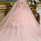 Tulle Spaghetti Strap Sequin Quinceanera Dress by Elizabeth K - GL3645