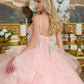 Tulle Spaghetti Strap Sequin Quinceanera Dress by Elizabeth K - GL3645