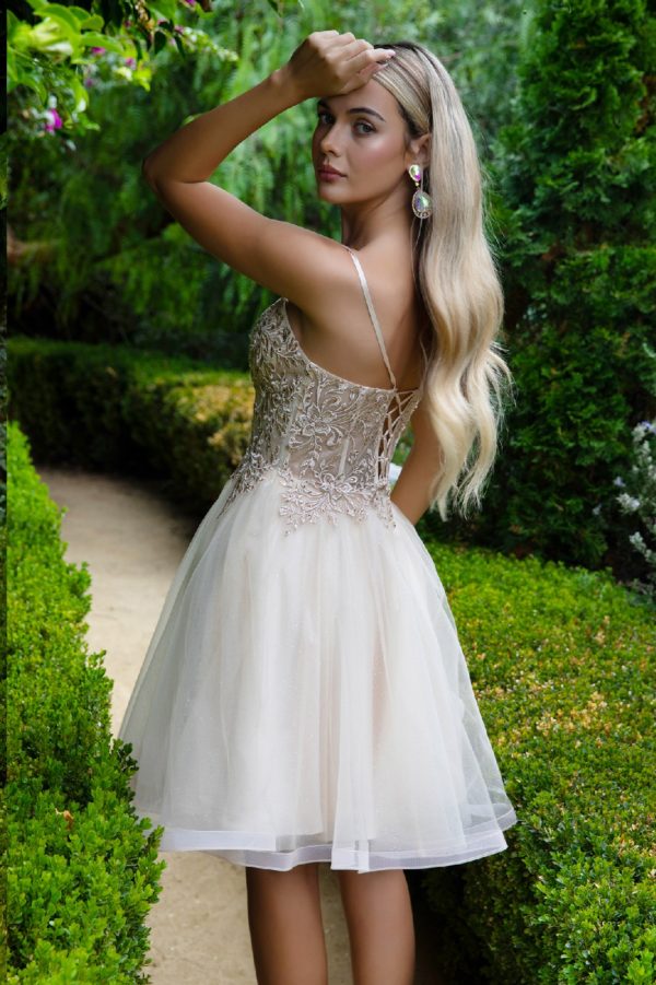 white spaghetti strap dress short spaghetti strap dress short ZAPAKA Women Sparkly Graduation Dress White Bodycon Spaghetti Straps Sequins Short Cocktail Dress, White / US26W