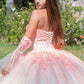 Embroidery Strapless Sweetheart Quinceanera Dress by GLS by Gloria - GL3235