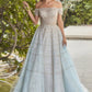 Andrea & Leo Couture A0724 - Off The Shoulder Beaded Ball Gown - Special Occasion