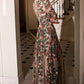 Andrea & Leo Couture A0926 Savannah Floral Sequin Gown - Special Occasion/Curves