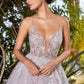 Floral Lace-Tulle A-Line Gown - Andrea & Leo Couture A1019 - Special Occasion