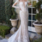 BOHEMIAN LACE MERMAID BRIDAL GOWN by Andrea & Leo Couture - A1022