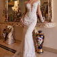 BOHEMIAN LACE MERMAID BRIDAL GOWN by Andrea & Leo Couture - A1022