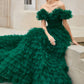 Off Shoulder Tulle Gown by Andrea & Leo Couture A1032 - Special Occasion